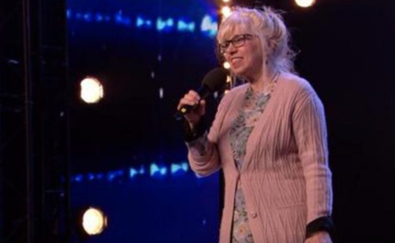 Talent show judge thinks woman is too old for chosen song but she proves otherwise