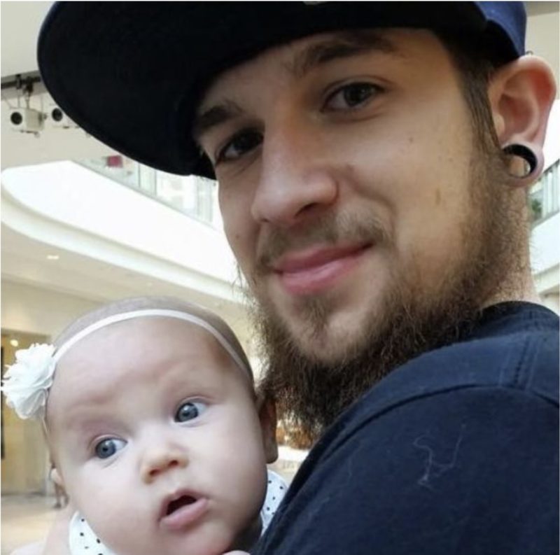Twenty-one-year-old loving and caring dad had to raise his newborn daughter alone