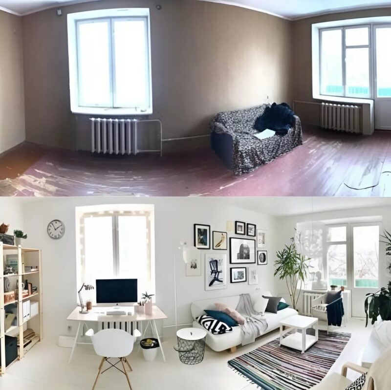 How my neighbor Transformed Her Apartment Into a Cozy Scandinavian Retreat
