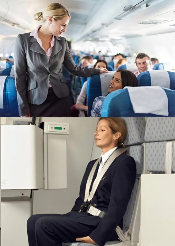 Why Do Flight Attendants Sit on Their Hands? The Little-Known Truth