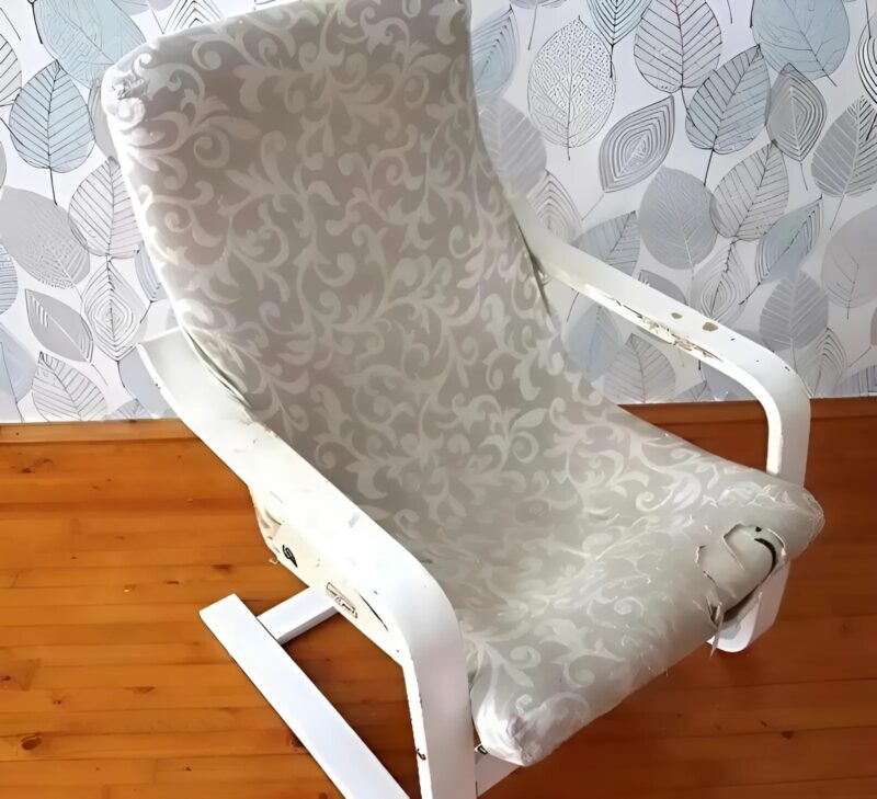 A Chair Destined for the Trash… Transformed into a Masterpiece Thanks to My Grandfather!