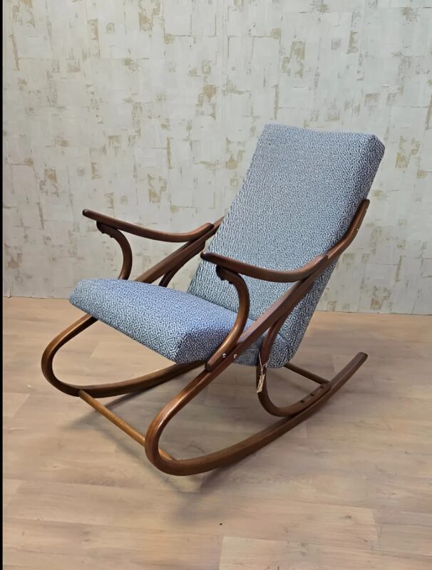Of course, there are many examples of furniture restoration on the internet but for my brother and me this rocking chair is associated with our grandfather
