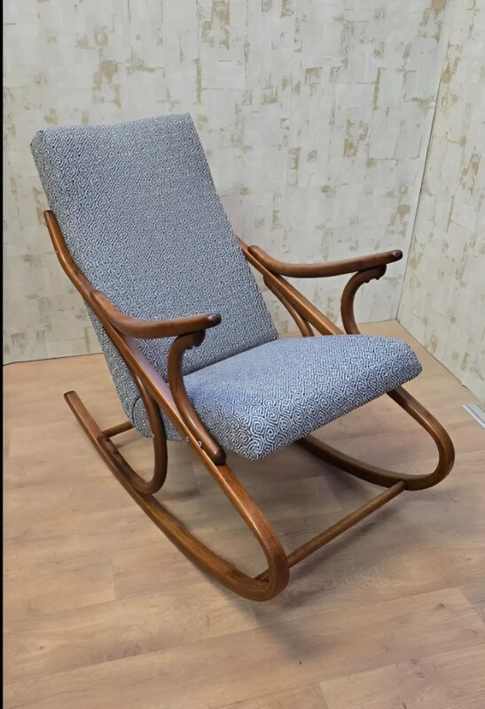 Of course, there are many examples of furniture restoration on the internet but for my brother and me this rocking chair is associated with our grandfather