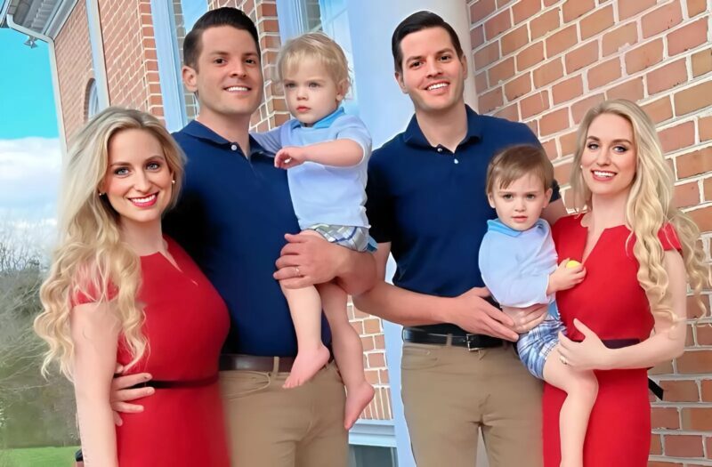 Two pairs of identical twins built a life together — and now their children are making waves online
