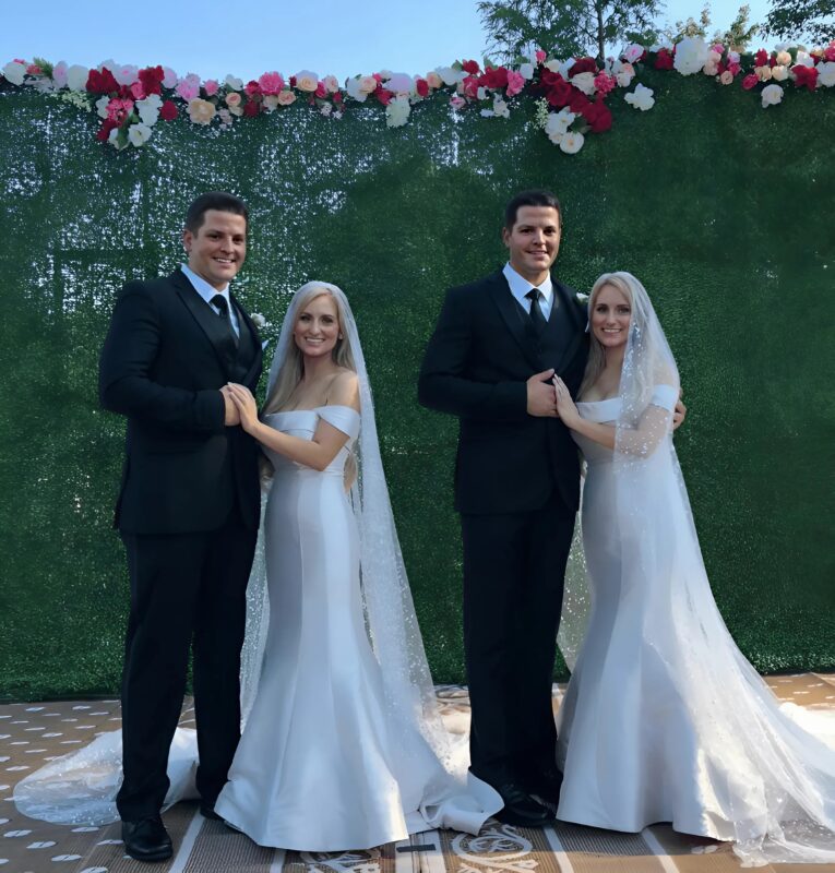 Two pairs of identical twins built a life together — and now their children are making waves online