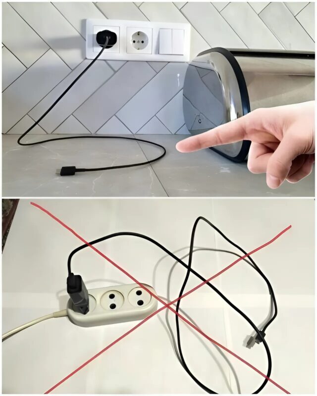 Never leave your charger plugged in when not in use! Do you often walk past your plugged-in charger without even noticing it
