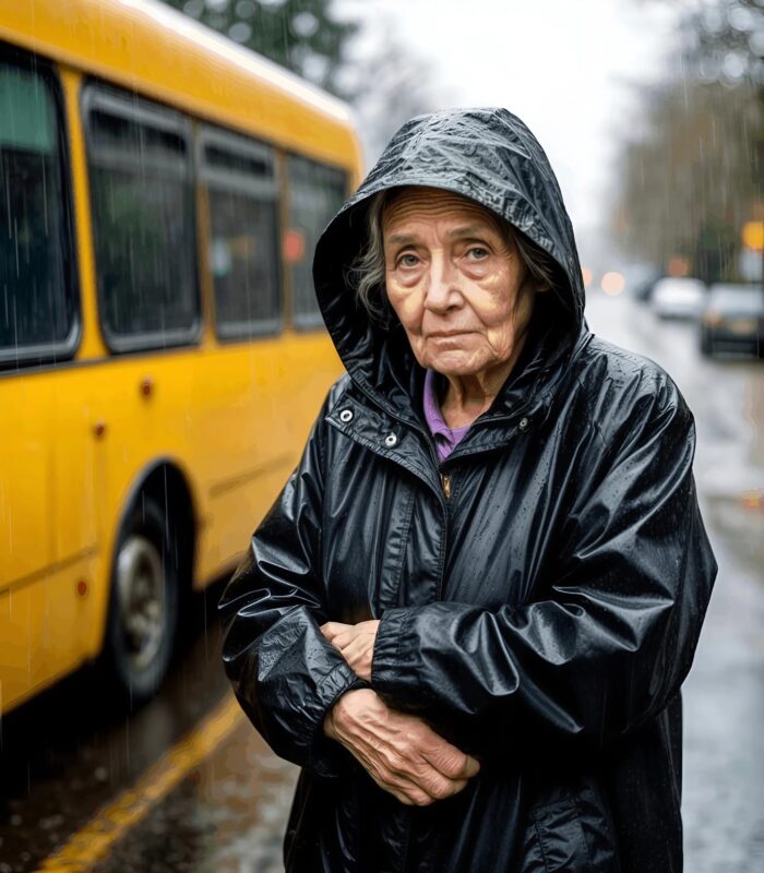 The Bus Driver Threw Out an 80-Year-Old Woman — Her Quiet Reply Left Everyone Speechless