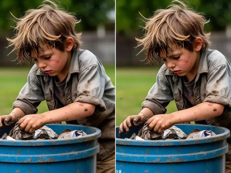 Every day he searched through my trash can։ But one day he knocked on my door and handed me a note that changed my entire life