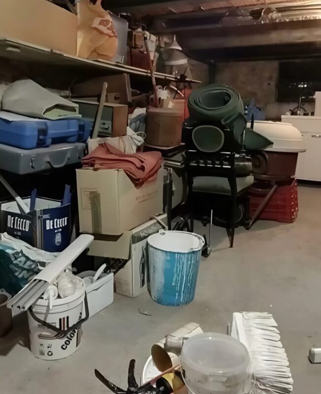 After purchasing the house the new owners made an unexpected discovery