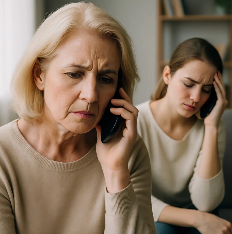Mom could you help us a bit with some financial support to sort out housing matters?
