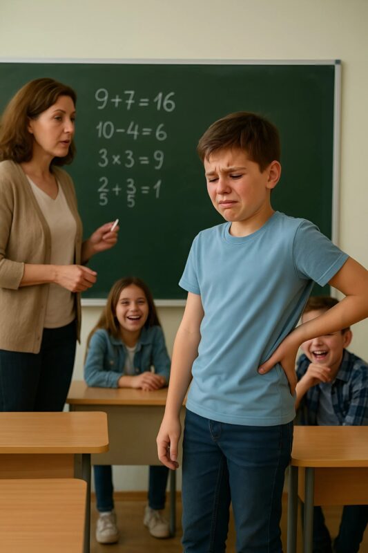 At first I thought he was simply disrupting the lesson and didn’t want to listen to me․․․