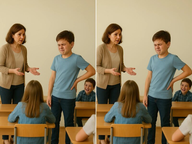 At first I thought he was simply disrupting the lesson and didn’t want to listen to me․․․