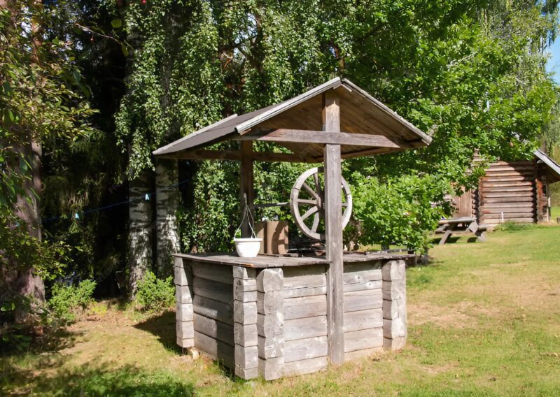 Everything seemed perfect until strange sounds resembling crying began to come from the old well at night