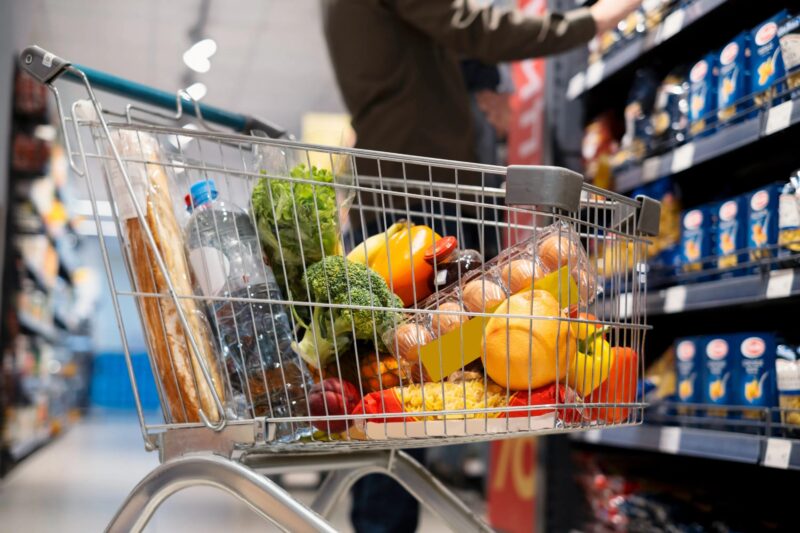 I was shopping at the supermarket when suddenly a tall woman literally lunged at me — shouting that I was trying to steal all her groceries