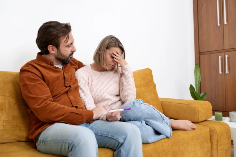 After several months of dating, I got pregnant and told my boyfriend — but his condition left me in shock