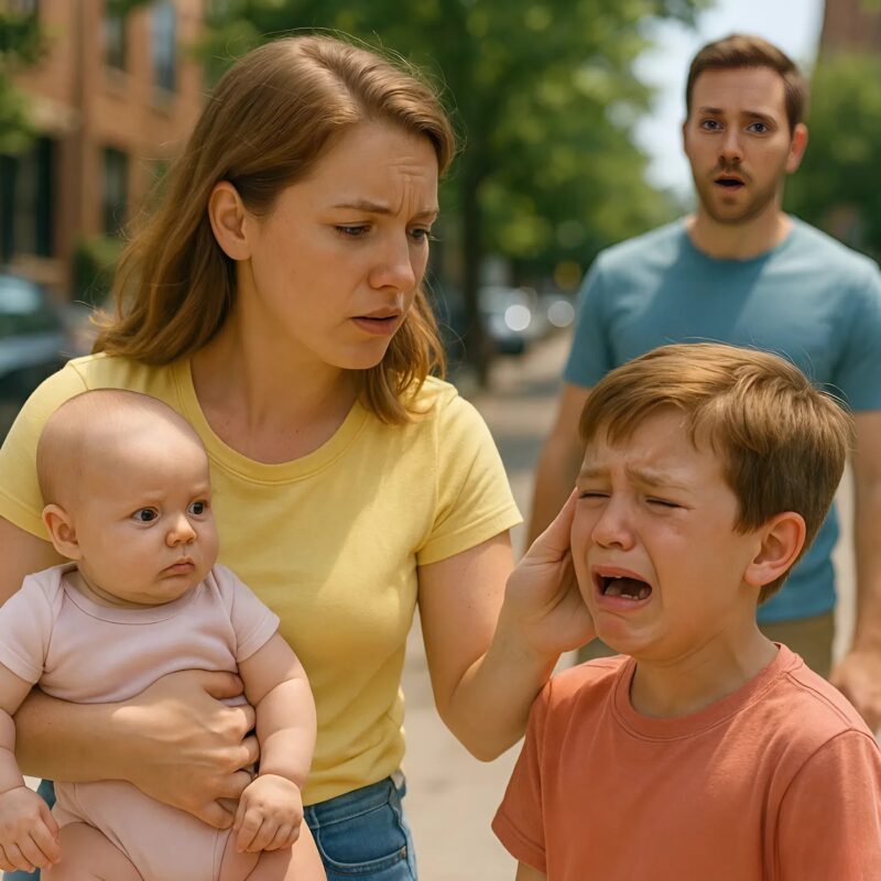 I tried to calm a crying boy while he was waiting for his mother, but instead of gratitude, she called the police, and I was taken to the station