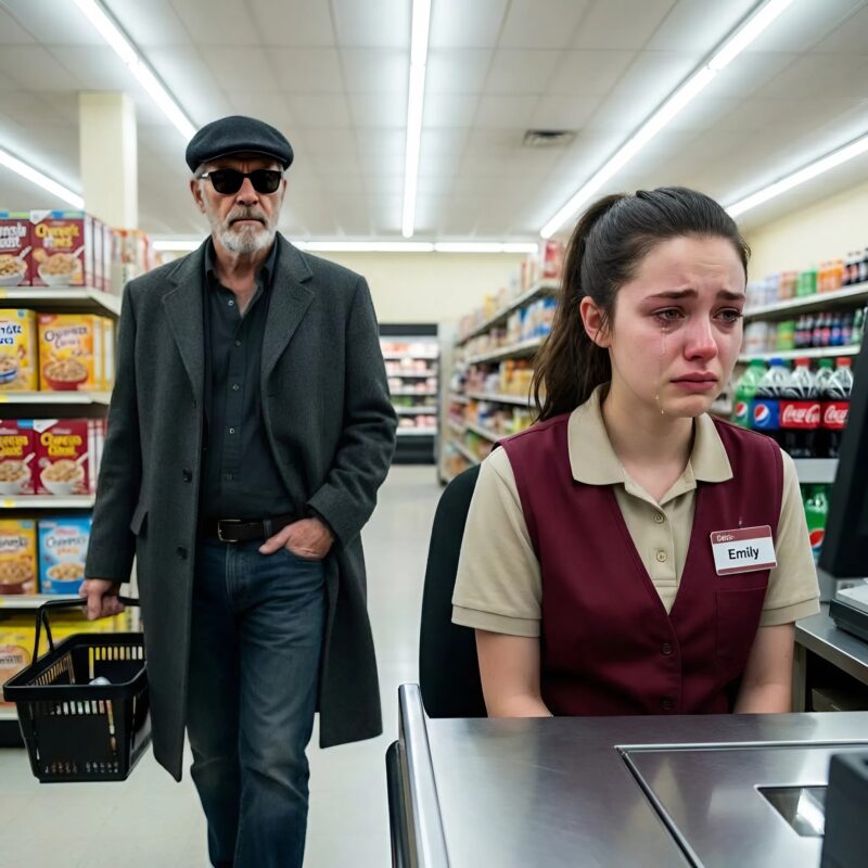 She was crying at “Register №4”, unaware that the man in front of her was the owner of this entire business empire… What happened next made everyone freeze