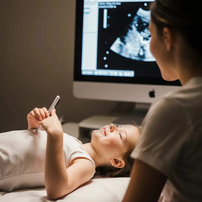 At first, I thought my daughter was simply complaining about a stomachache because of a typical childhood whim, but the ultrasound results were shocking, and she was immediately taken to the operating room