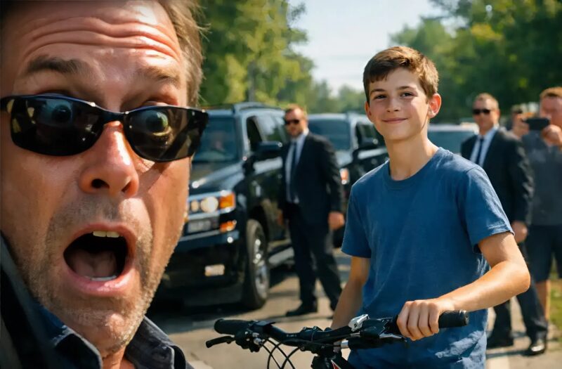 A car suddenly cut in front of my son on his bicycle, and he nearly fell onto the asphalt. But instead of apologizing, the driver started mocking him, pointing out where he should look