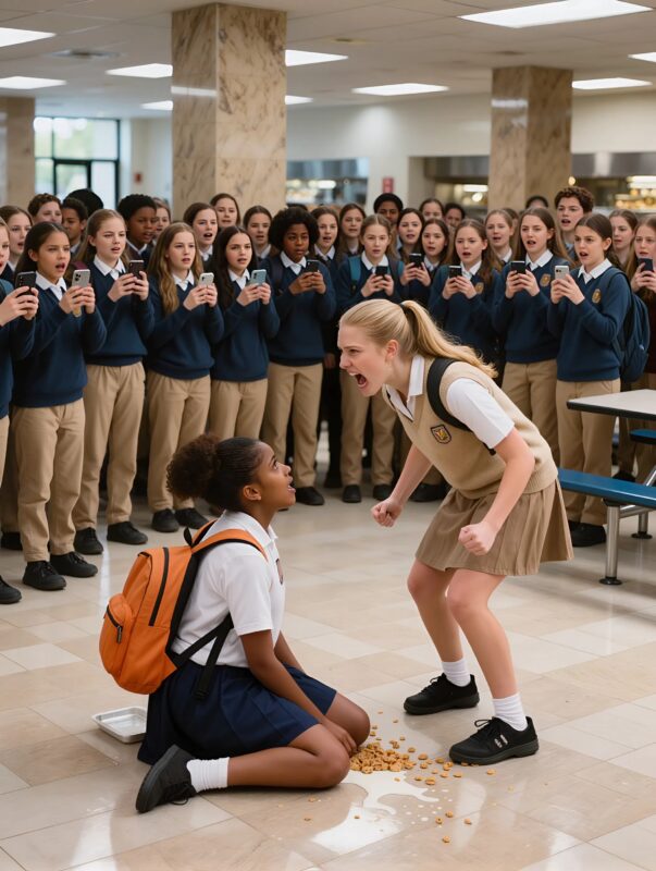 She humiliated her in front of the entire school for being poor, not even suspecting what secret this quiet girl was hiding