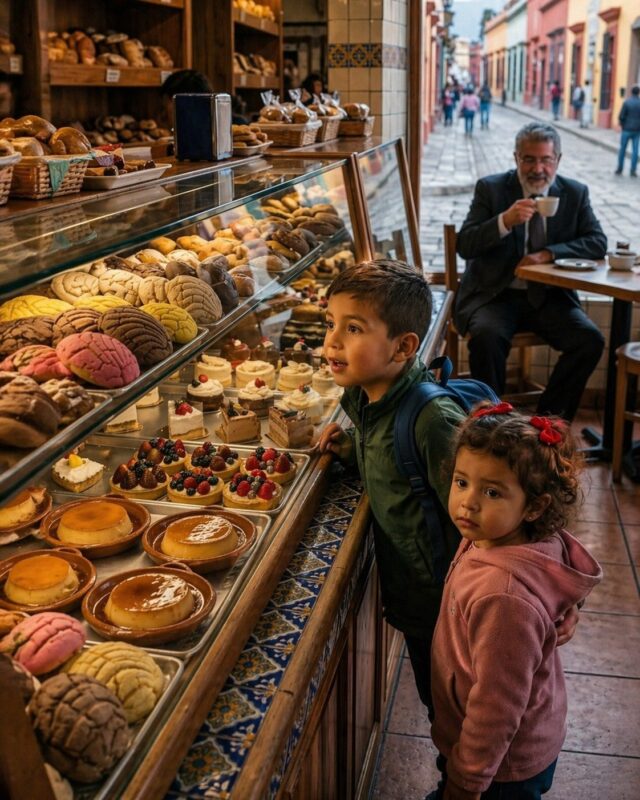 “Do you have yesterday’s bread?..” — the homeless boy asked quietly, extending a few coins with restrained pain, but the rich man’s answer left the entire store in complete shock…
