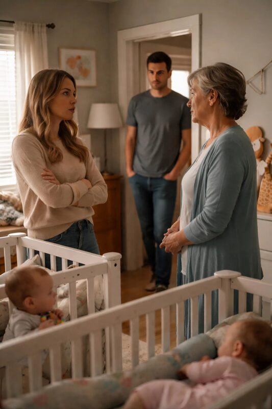 My son and his wife gave me an ultimatum: either I take full responsibility for the twins, or I have to move out of the house