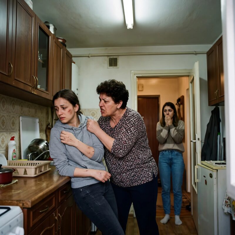 My twin sister came to me covered in bruises and immediately whispered: “Don’t tell Dad.” When I found out how her stepmother was treating her, I literally felt a shiver run through me