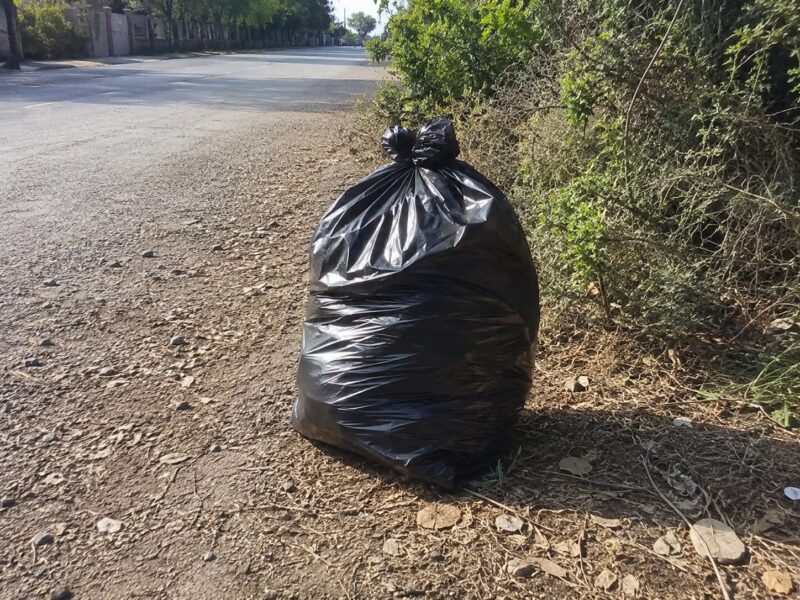 When the radio call came in about a large black bag lying on the side of the highway, I only tiredly thought that I would once again have to deal with some stupid teenage prank