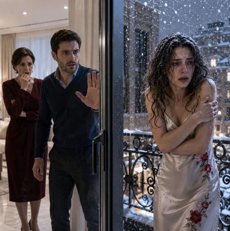 After his sister said, “She’s stealing your money,” Diego forced his wife to sleep out on the balcony in the freezing winter cold