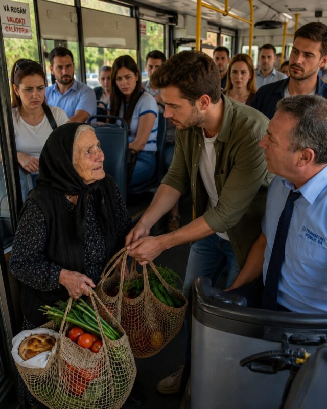 “Please get off the bus! With bags like these, stuffed with vegetables, you don’t belong here. It already smells like a market!” — the driver said harshly to the elderly woman in front of all the passengers