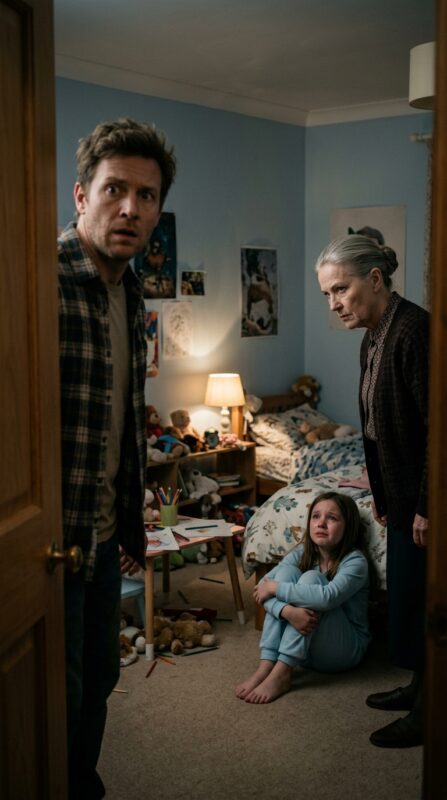 I rushed into the house after hearing my daughter’s desperate scream and found my mother-in-law pinning her to the floor, forcing her to repeat: “You didn’t see anything.”